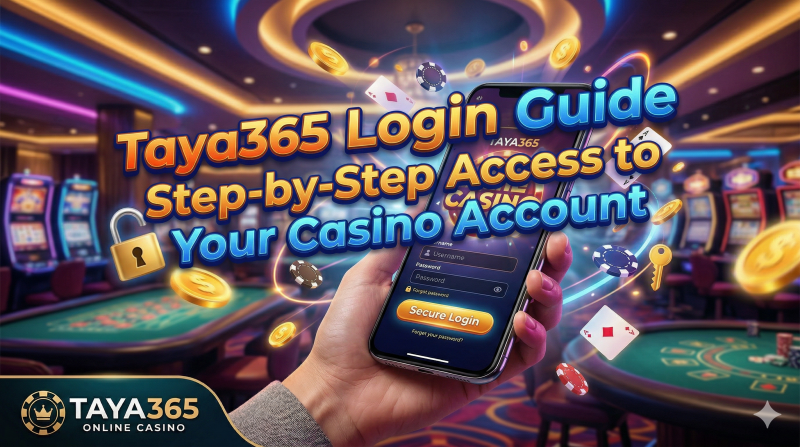 Taya365 Login Guide Step-by-Step Access to Your Casino Account