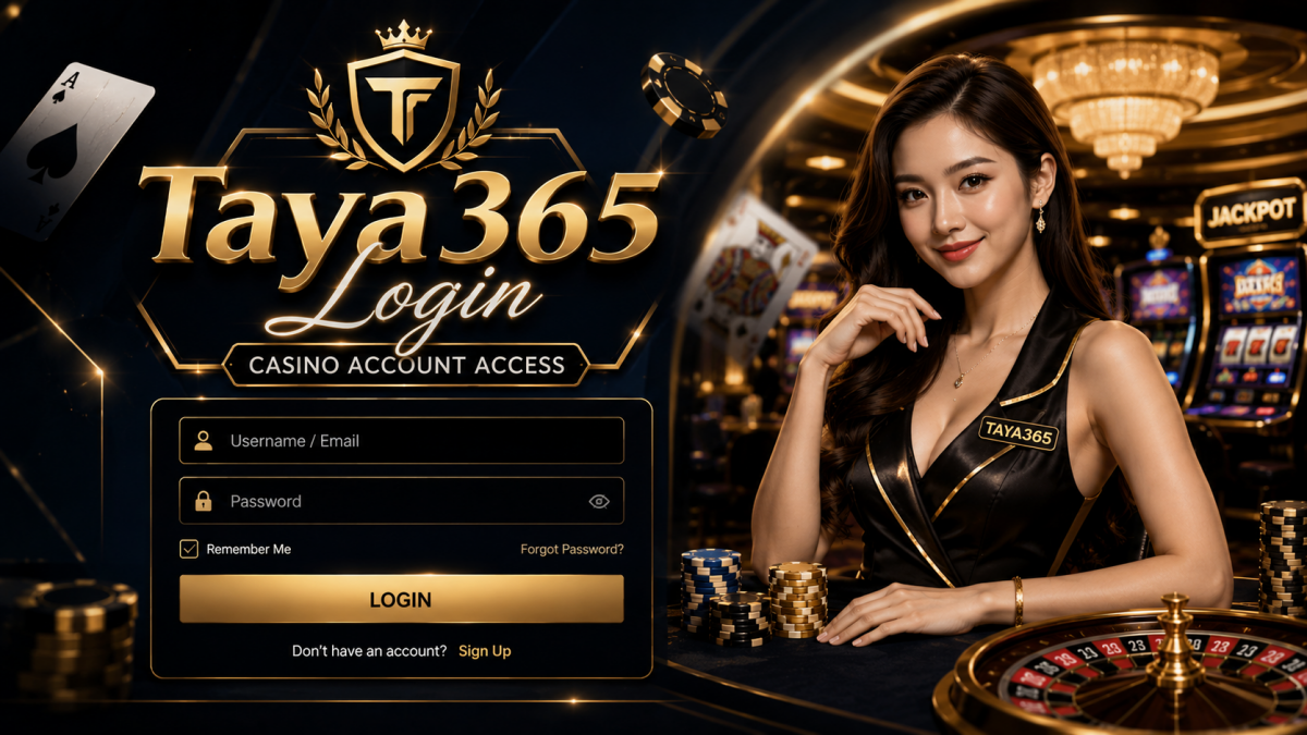 Taya365 Login – Casino Account Access